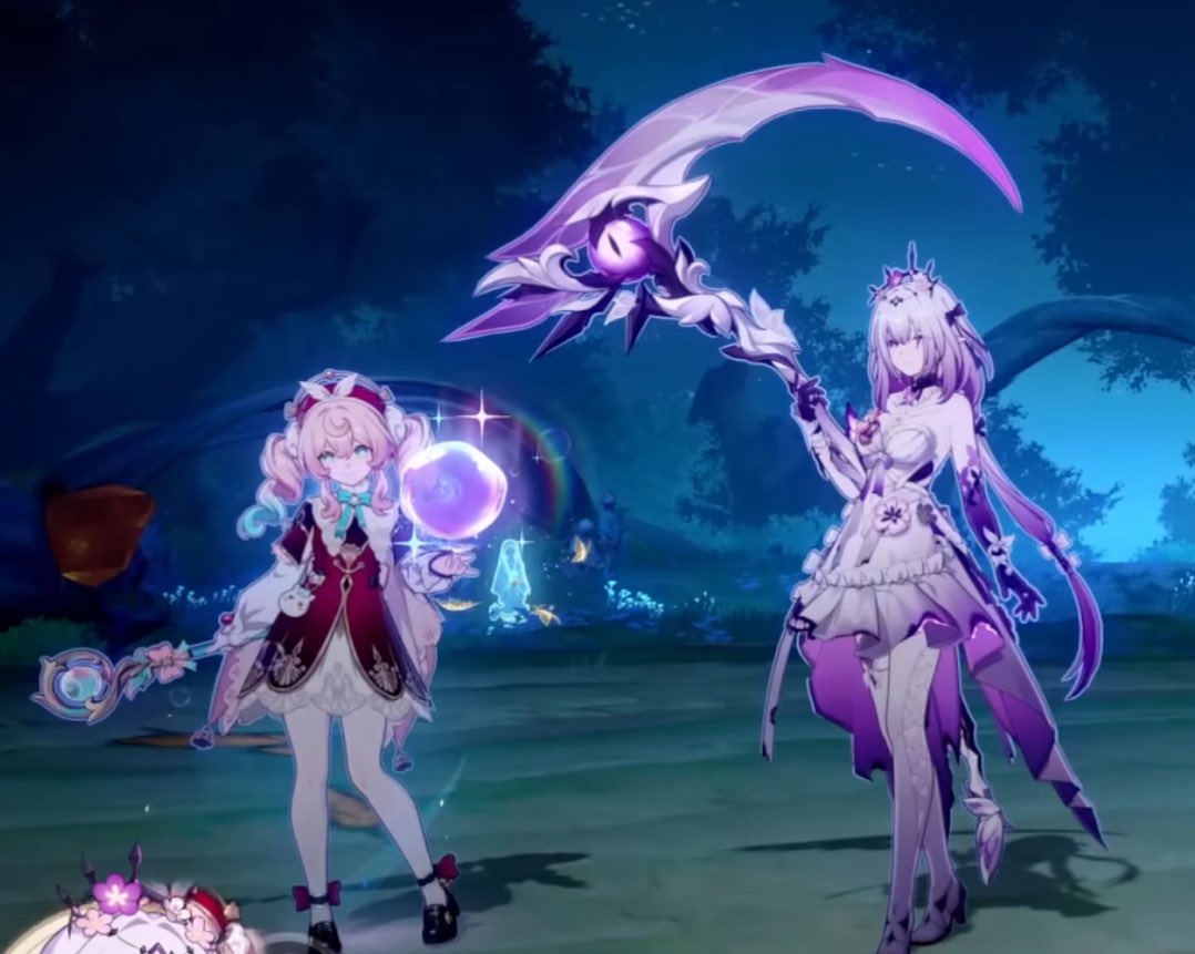 amphoyuris's tweet image. Never shutting up about hyacine’s height difference with her gfs… #hyacipher #hyarice #aglacine