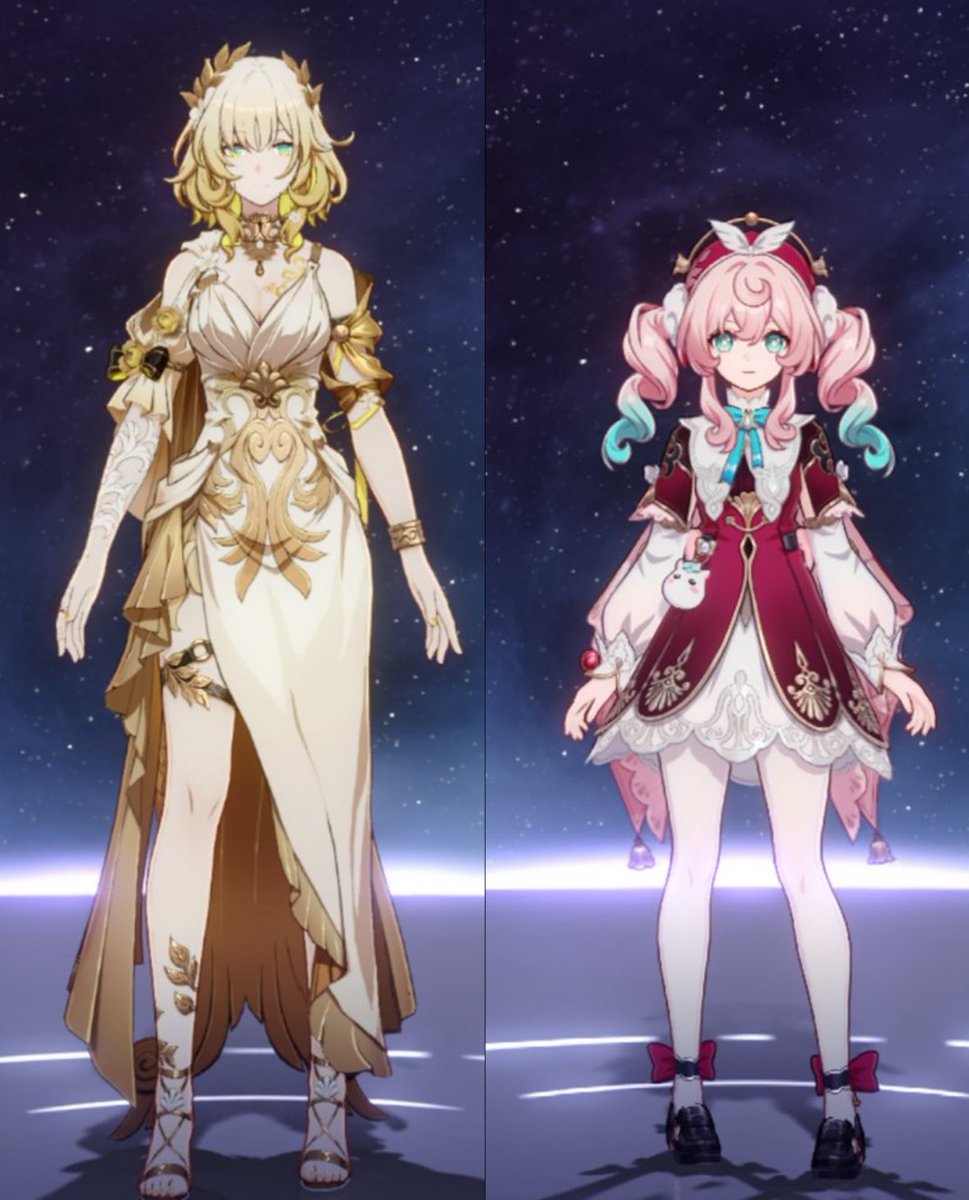 amphoyuris's tweet image. Never shutting up about hyacine’s height difference with her gfs… #hyacipher #hyarice #aglacine