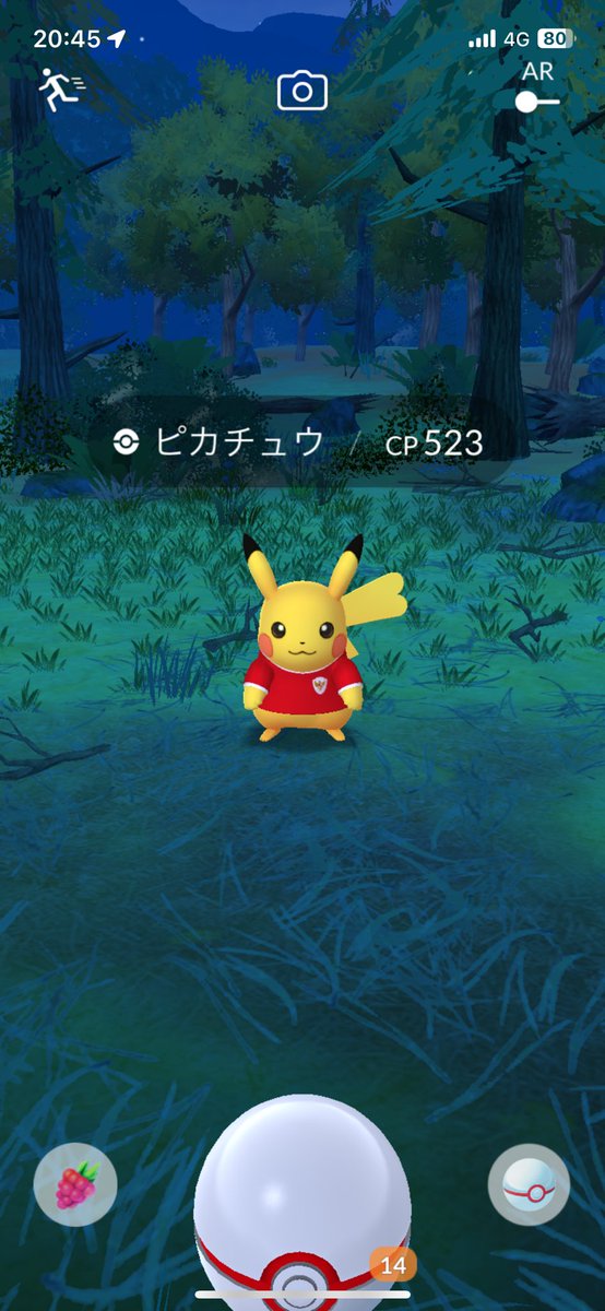 インドネシア🇮🇩限定ピカチュウゲットしました✨招待してくれた方本当にありがとうございます😊#ポケモンGO #PokemonGO #限定ピカチュウ