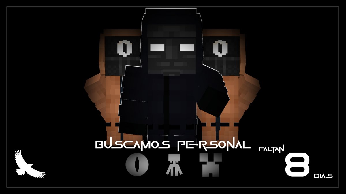 Buscamos personal.

| Buscamos una mujer u hombre con voz agúda para los dialogos de cada día.
| Buscamos gente interesada en ser guardia.
Si alguien esta interesado en ser doblaje o guardia, por favor, unanse al discord que esta en nuestra bio y haga tag a GvKratos007.