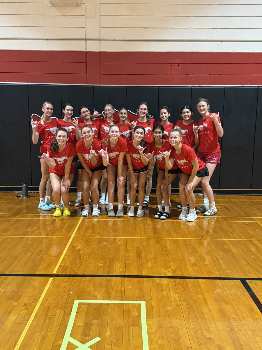 Great first scrimmage! Go Mustangs! #WorkTogetherWinTogether