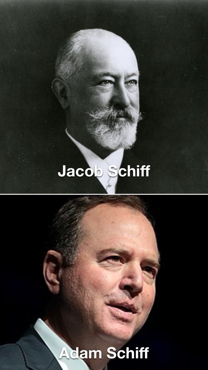 One is the jewish NY Banker who funded the communist Bolshevik jews. 

The other is one of many jewish people currently subverting the USA 🇺🇸.

Their character certainly matches. 

What about their physiognomy?
