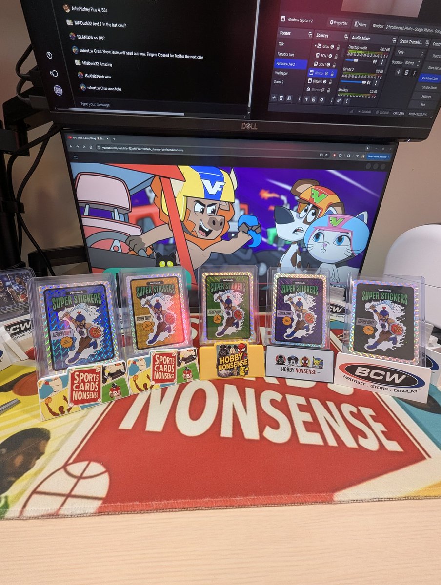 SCN_Pod's tweet image. Ok... This may sound unreal, but the last 2 VeeFriends Curry Sticker case breaks I've done had EIGHT CURRY KIND WARRIORS EACH!!! About to do the 3rd case from the same master case 😬😬😬 @veefriends @VeeFriendsCards @garyvee #veefriends
🔗 in comments