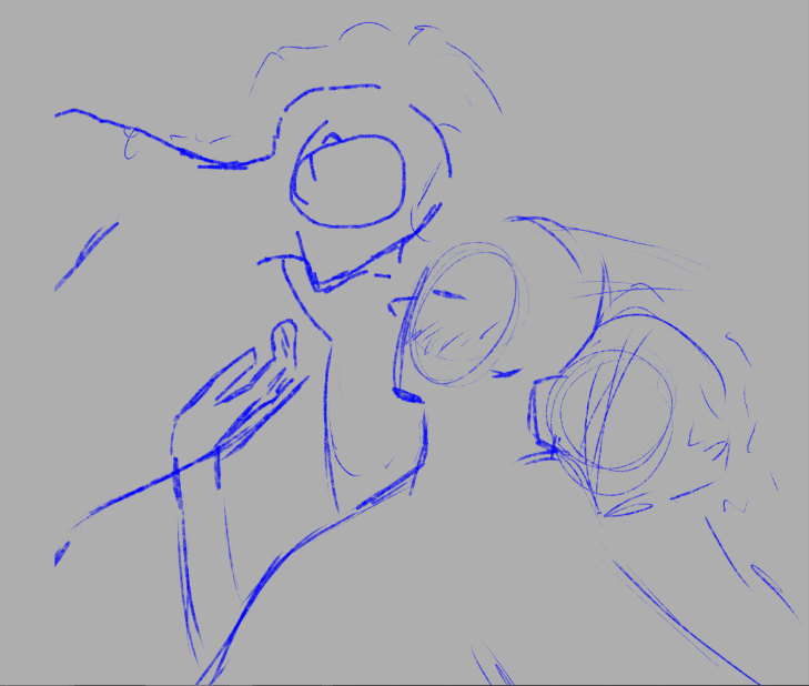 TheShyDraws's tweet photo. Also, if you ever wondered what my sketches look like before I refine them properly then here :3 https://t.co/3WTReidmbf