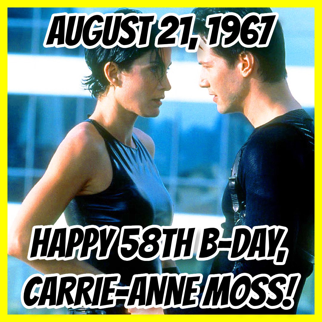 dragonmovieguy's tweet photo. Happy 58th #Birthday, Carrie-Anne Moss!!
What's YOUR #favorite #CarrieAnneMoss Movie?!
#BDay #Movie #TVShow #TheMatrix #Memento #Chocolat #JessicaJones #TheAcolyte #StarWars #Disturbia #Fido #ModelsInc #TheMatrixReloaded #TheMatrixRevolutions #TheMatrixResurrections #FUBAR https://t.co/2qkYgpy6F0
