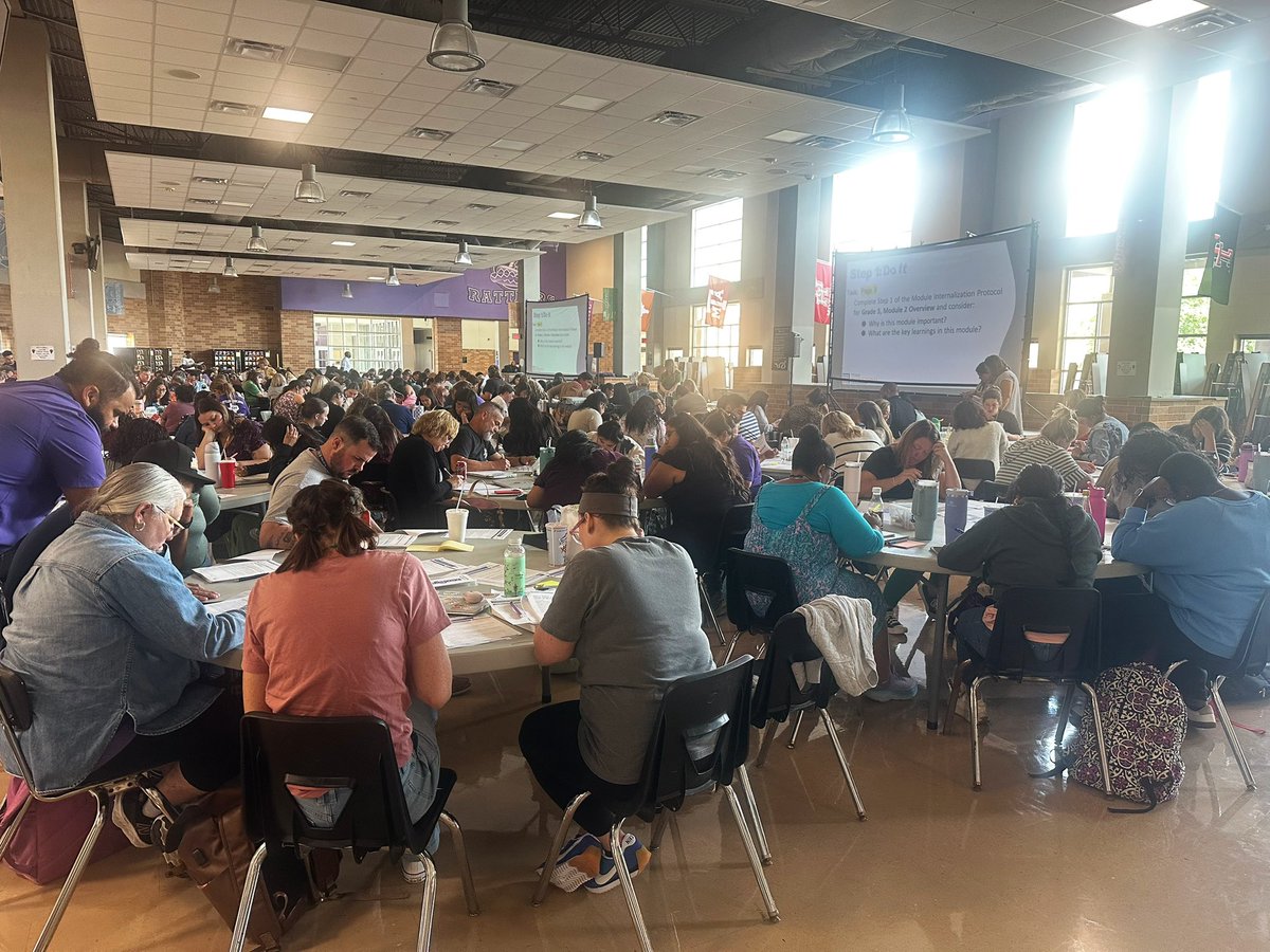 SMCISD_Rod's tweet photo. This week, our teachers dove into powerful professional learning — analyzing campus data, setting goals, exploring Nearpod, internalizing lessons, engaging in vertical planning, and celebrating achievements! #TheKnightWay 🙌🏽💜 https://t.co/GPQ696hXdZ