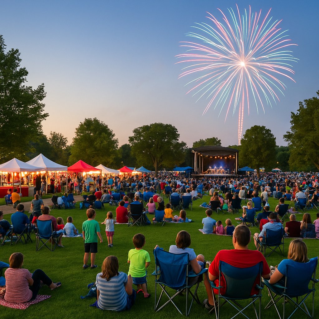 Ramsey Happy Days Festival is back Sept 6 at Elmcrest Park!
Family fun, fireworks, food &amp; live music — don’t miss it.

Details: tcgateway.com/events/ramsey-…

#RamseyMN #HappyDaysFestival #CommunityEvents #TwinCitiesFun