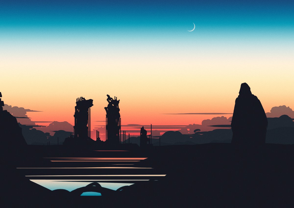 GM🌙

#digitalart #PostApocFriday #scifiart