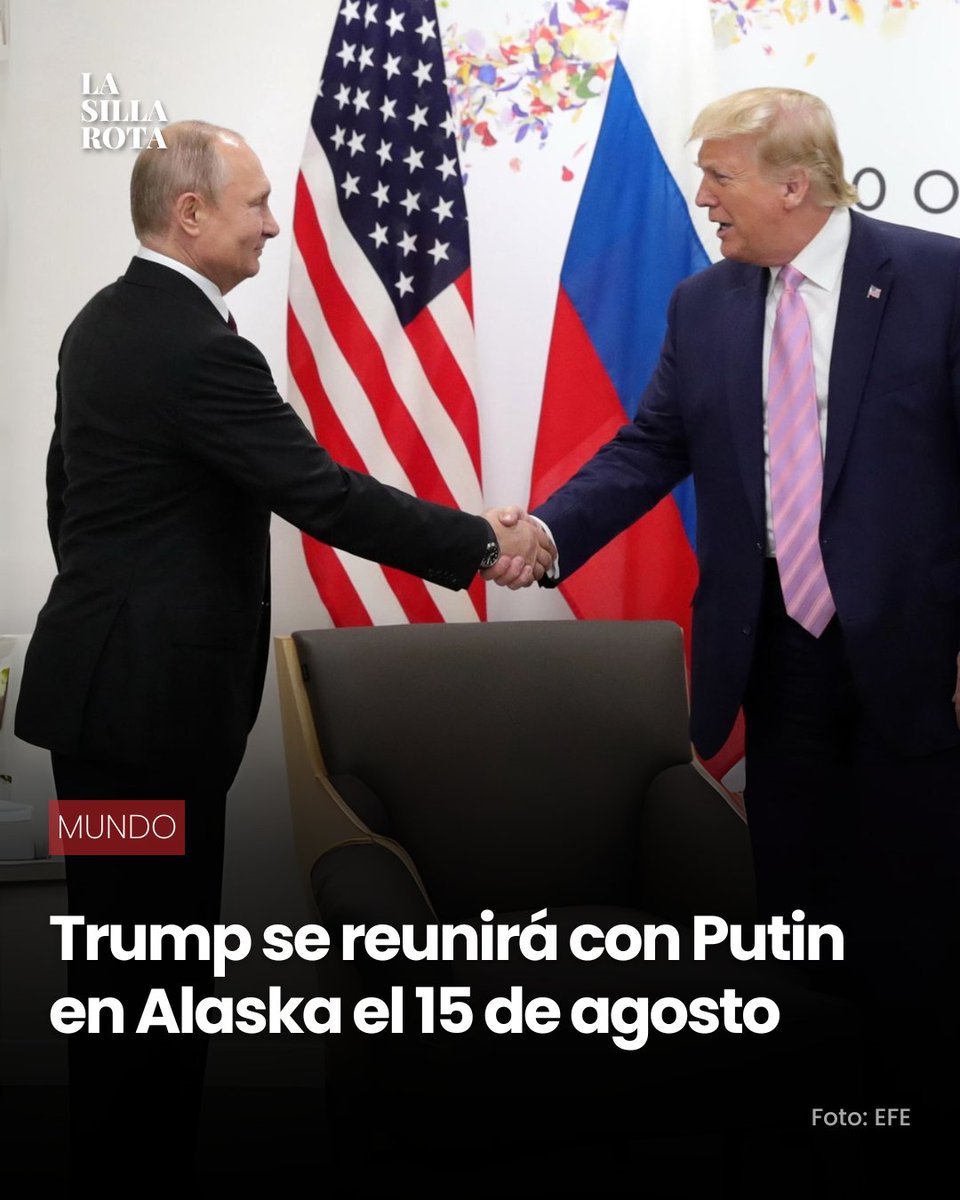 Donald Trump confirmó una reunión con Putin en Alaska para hablar del conflicto en Ucrania.

Buscan avanzar hacia una tregua, aunque la situación es complicada.