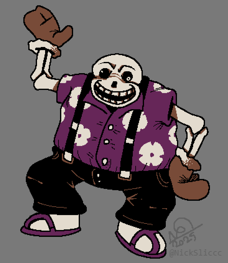 I like this big guy. <a href="/ThWinterReaper/">TheWinterReaper</a> #notmysansundertale