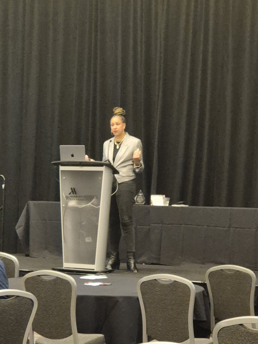 TraumaLiteracy's tweet image. The WJEC keynote speaker Prof. Tara Pixley posed a significant question about the state of journalism in the 21st century ie Who is a Trusted messenger? #WJEC #AEJMC