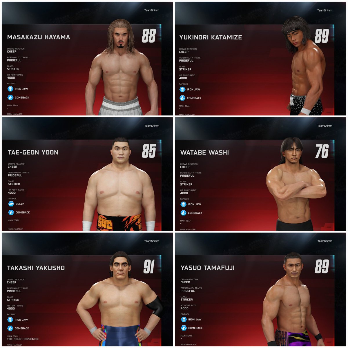 ★Grimm's Bizarre Adventure ★🖤#BLM (@teamgrimm) on Twitter photo Beasts From The East Pack 2. It will consist of 30 stars, both past games & new stars. Also, this will be in mix wit Pillars Pack 2! Who will you pick up? The ratings & stationary gear are temporary, thanks to <a href="/GordonMacari/">GMX</a> & <a href="/HeelKorey_2K/">HeelKorey (Part of The Wrestling Network)</a> for feeding this addiction. #WWE2K25 Beasts From The East Pack 2. It will consist of 30 stars, both past games & new stars. Also, this will be in mix wit Pillars Pack 2! Who will you pick up? The ratings & stationary gear are temporary, thanks to <a href="/GordonMacari/">GMX</a> & <a href="/HeelKorey_2K/">HeelKorey (Part of The Wrestling Network)</a> for feeding this addiction. #WWE2K25