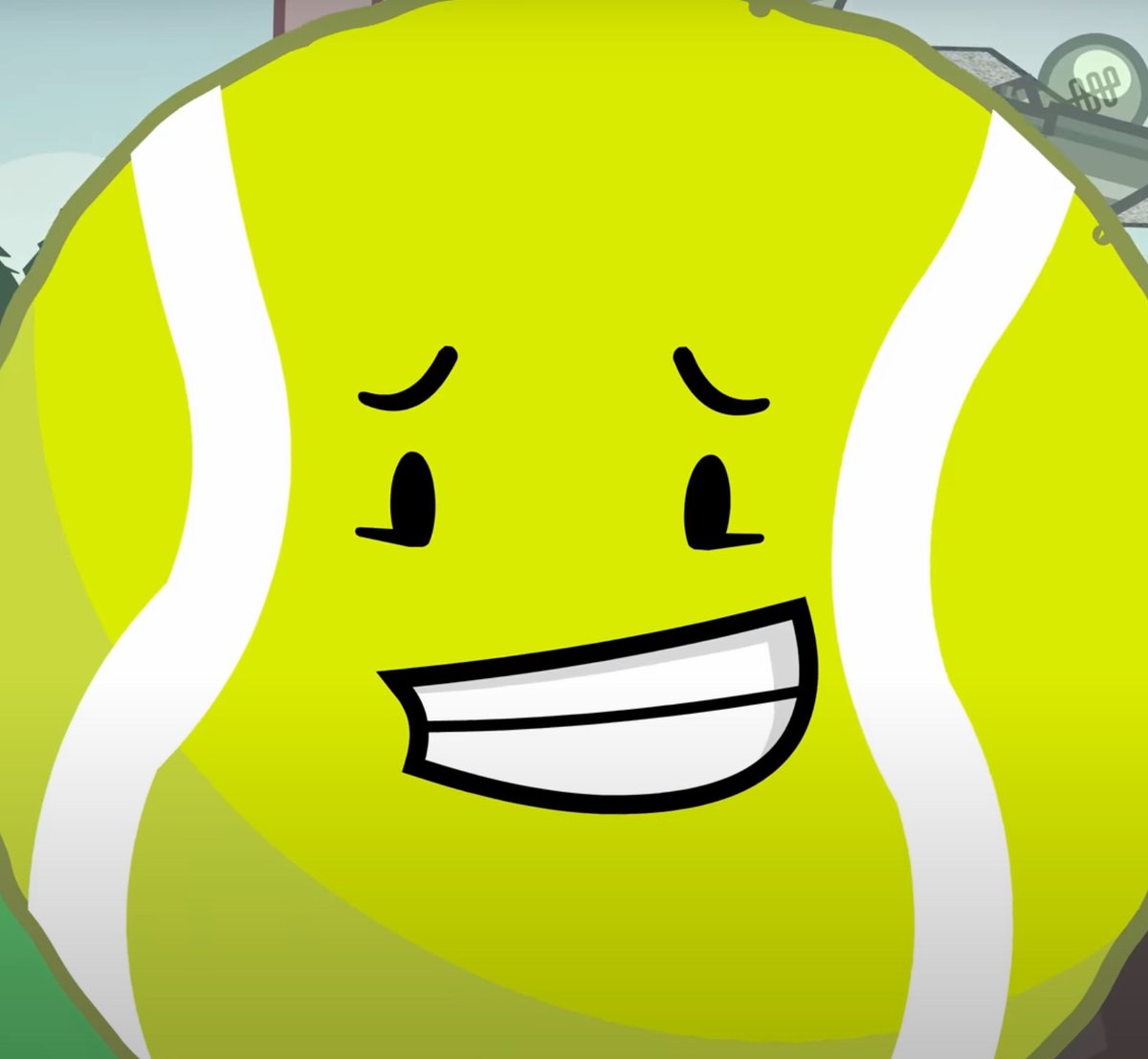 Crapdamnithell's tweet image. BFDIA 22 spoilers //

i’m so fucking happy tennis ball won, his villain/evil scientist arc is so phenomenal.. ❤️‍🩹🌹🎾 #TennisBallIsLife
