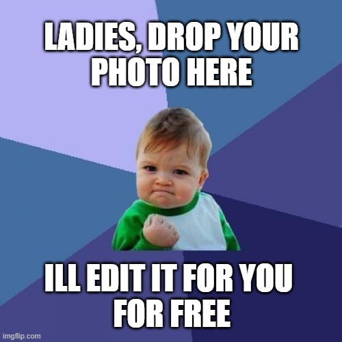 Any takers? 👀 
#probono #free #proedit