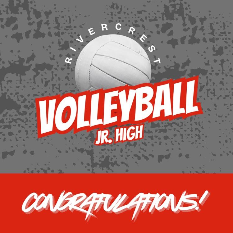 Congratulations to the new Rivercrest Jr. High Volleyball team. Wishing you a great season!

Serenity Brown
Jessie Burks
Aubrey Dobbins
Tinley Elder
Jacey Goldman
Raygan Hauk
Angela Hernandez
Allyson Marshall
Harmoni Orr
Callie Raper
Lindey Toler
Carly Vasquez
Juliet Wakham
