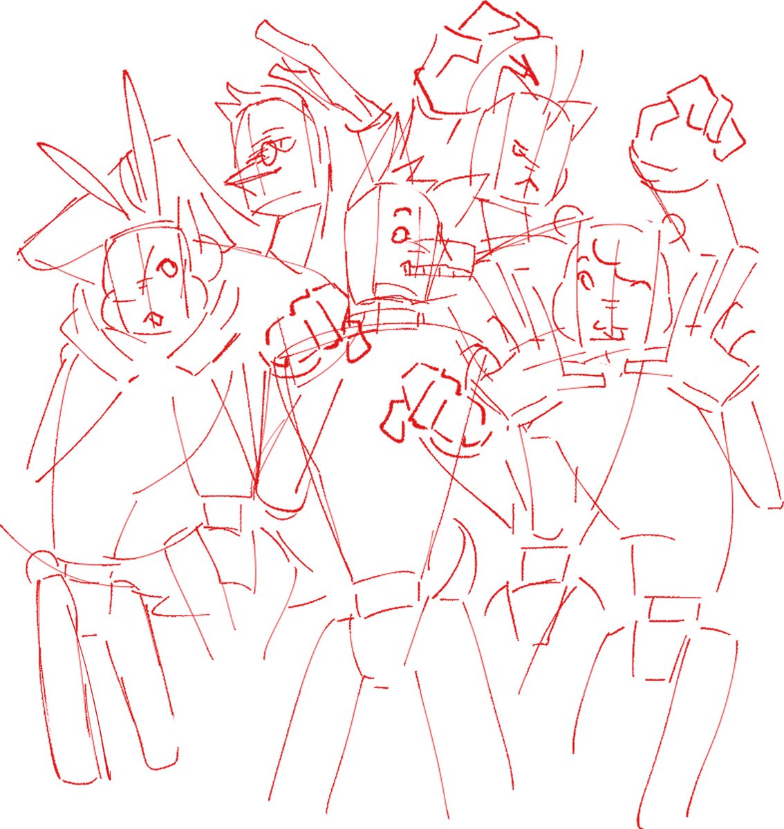 _matrixfusion_'s tweet image. Some sketches for stuff i’m gonna work on. These are so funny side by side, please. #nsr1010 #wips