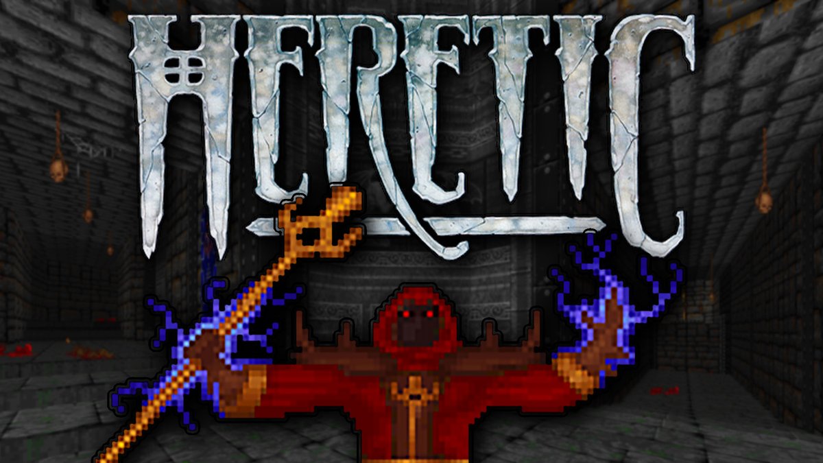 Fought my way through the entirety of the Heretic re-release last night but we've got so much more to go

Starting with the brand new extra Heretic episode and then we're going to tackle Hexen!
Twitch.tv/BloodThunder