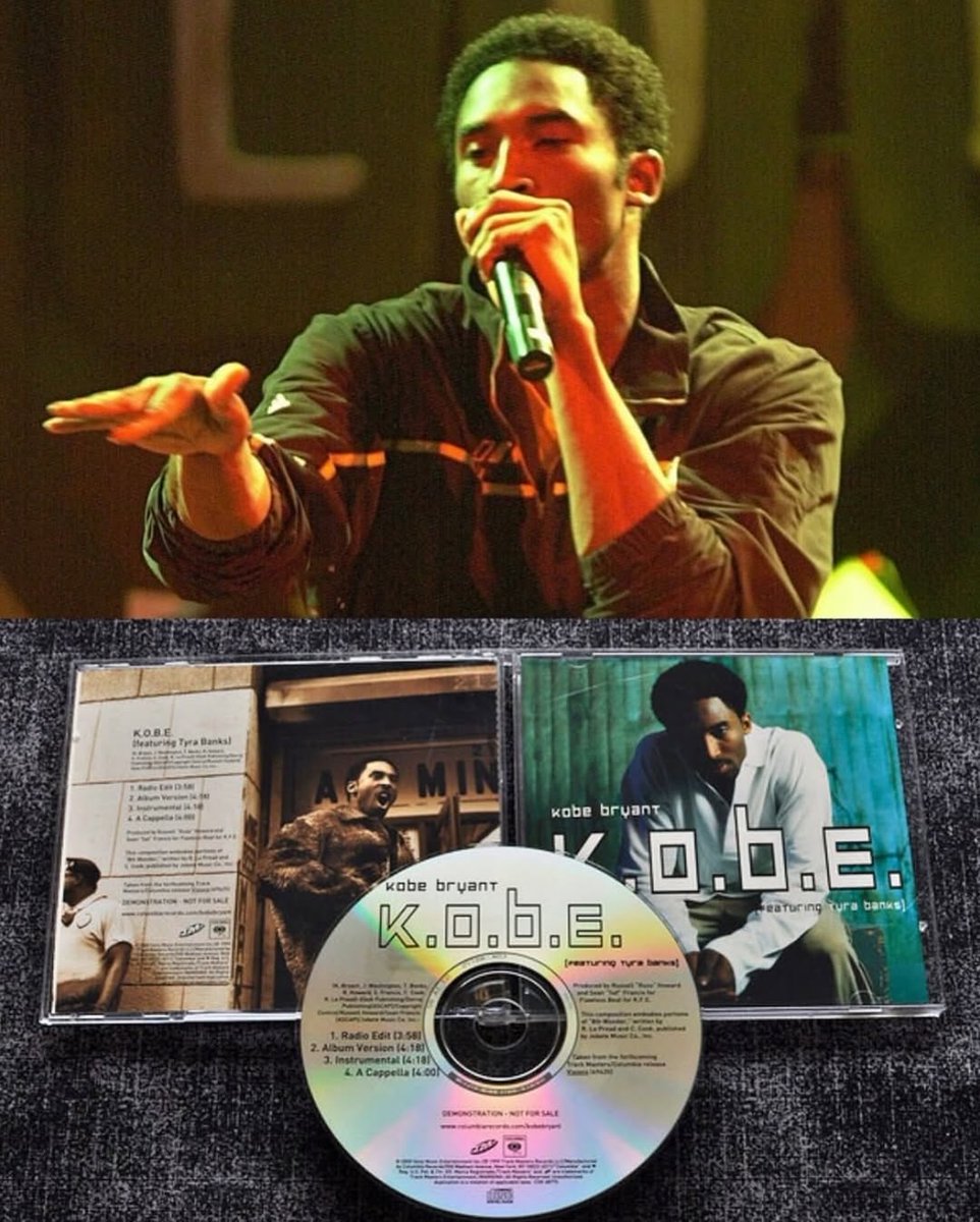 Back in 1999, Kobe Bryant cut a rap album titled Visions