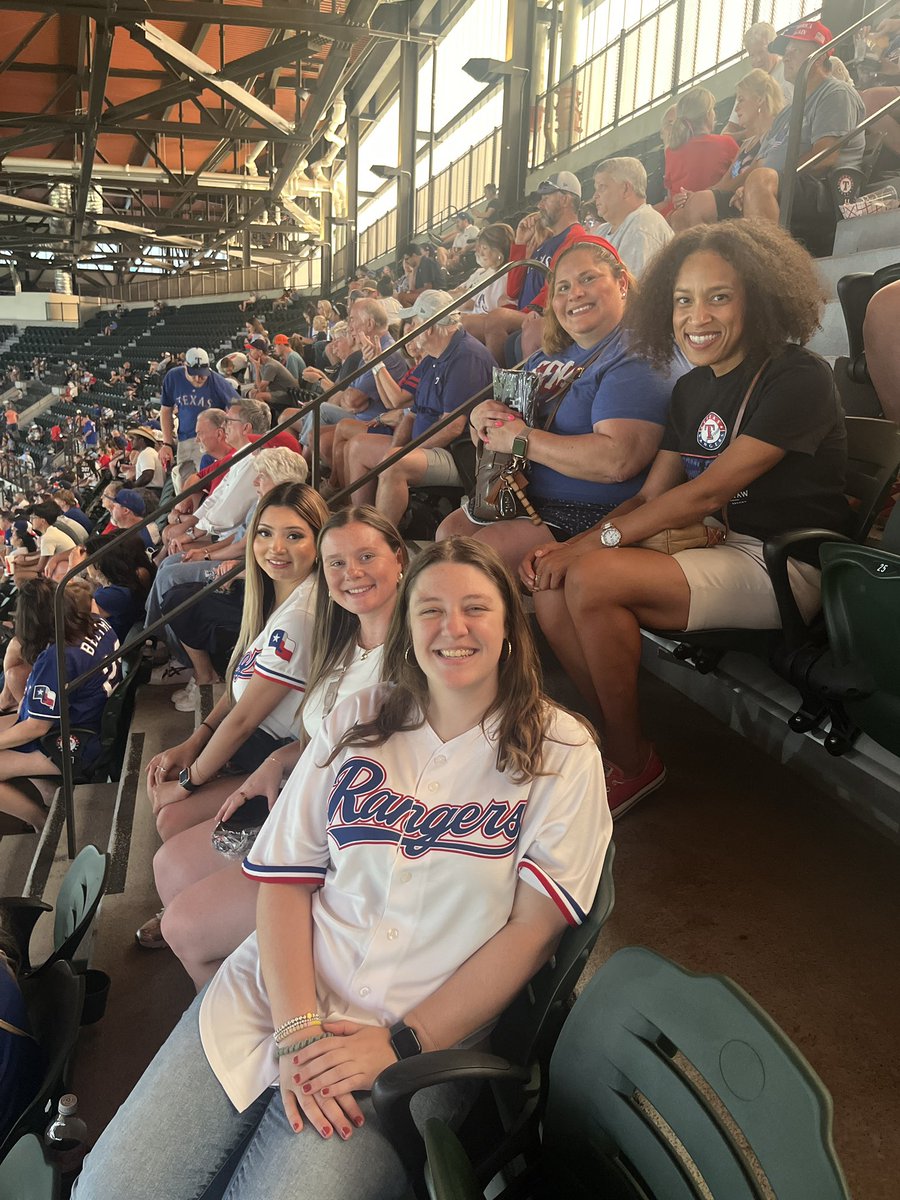 Dover takes on Teacher Night at the ballpark! 🍎 Go Rangers!  ⚾️ #RISDDreamBig