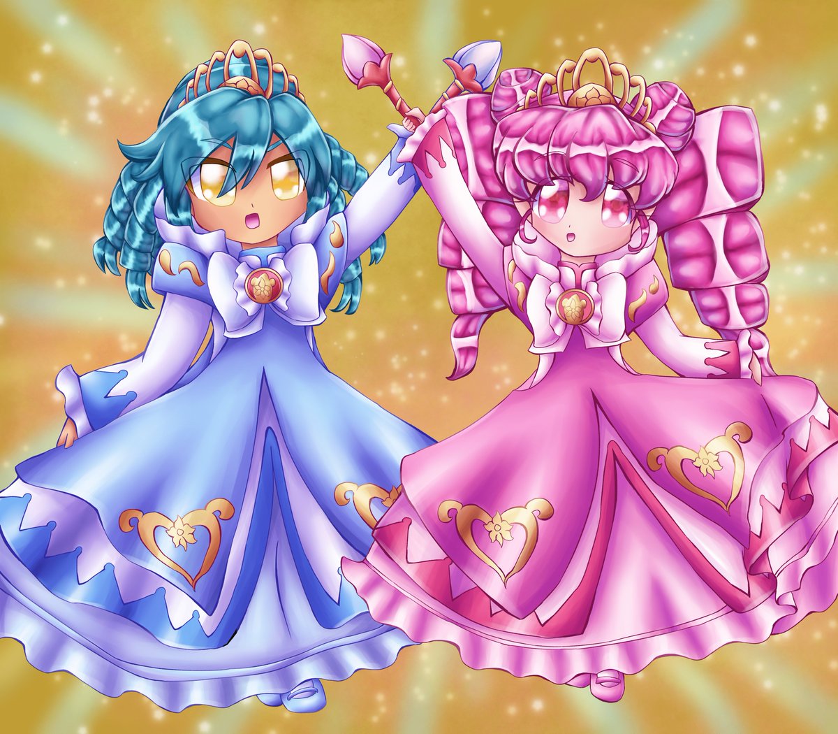 宇宙の流れ星の粉 ✨✨  ✨✨ピンクフェアリーウィッシュ♡ ✨✨✨ Mallow | watch twin princesses on X: 
