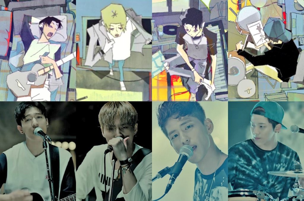 the outfits, DAY6 in their debut music video, Congratulations🥹