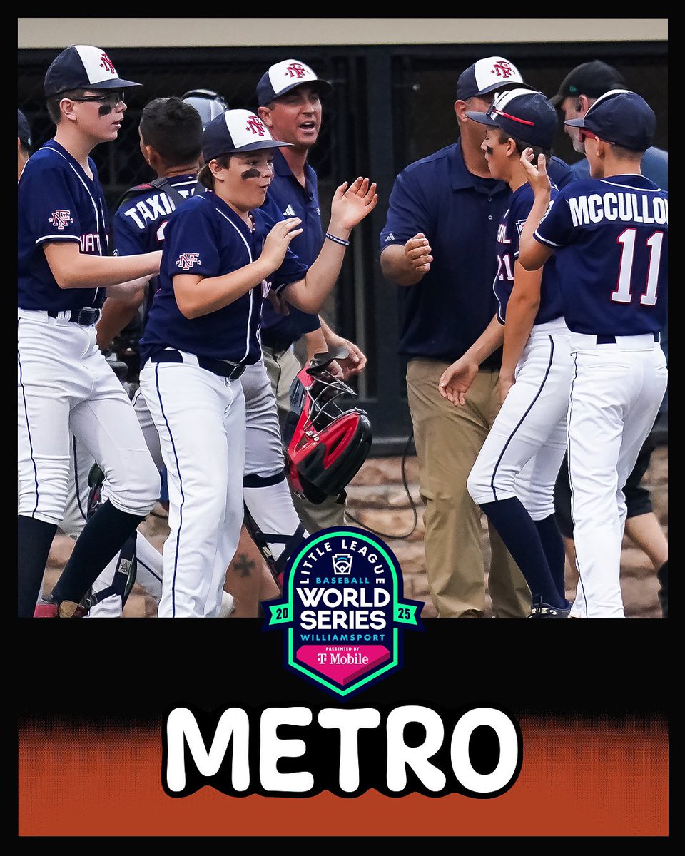 Connecticut’s Fairfield National LL is going to Williamsport 🔜 #LLWS