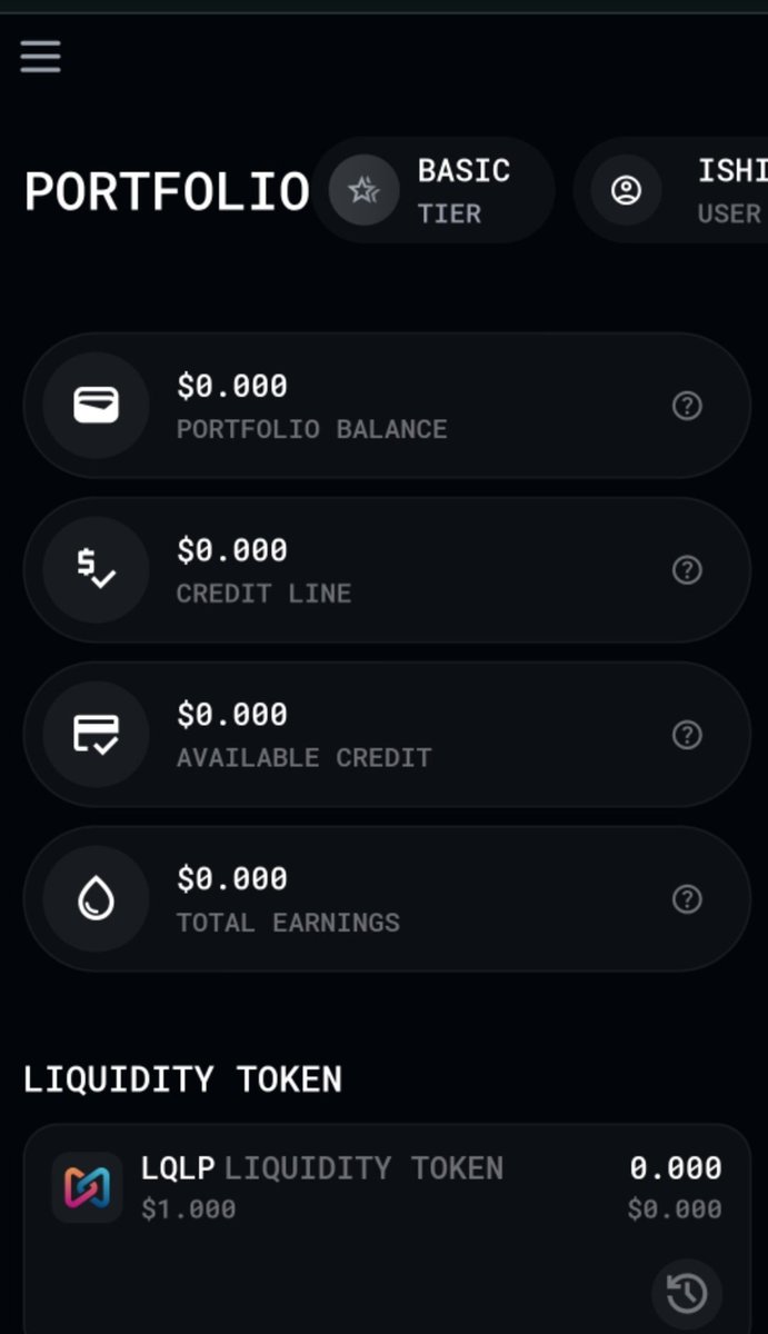 Good morning <a href="/liqfinity/">Liqfinity | DeFAI | Powered by AI Agent: Quant</a> family is getting serious and hotter day by day, each day we get closer to mainnet. we would be able to engage on <a href="/liqfinity/">Liqfinity | DeFAI | Powered by AI Agent: Quant</a> for real.
Powered by smart AI, borrow against your own assets without risk of being liquidated,100% LTV
<a href="/liqfinity/">Liqfinity | DeFAI | Powered by AI Agent: Quant</a> <a href="/Galxe/">Galxe</a>