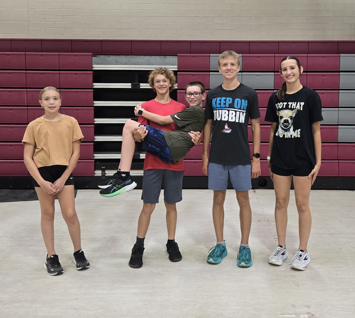 NLXC_T&F (@nlxc_tf) on Twitter photo Fun Friday @ XC camp: ultimate tag & another scavenger hunt! Great attitudes, great effort, miles, & laughs = a great week of XC camp!
Tonight's winners: <a href="/LeviBenesh/">Levi Benesh</a>, <a href="/scoutkrogmann/">Scout Krogmann</a>, Reagan, Colin, & Euan! #NLXC Fun Friday @ XC camp: ultimate tag & another scavenger hunt! Great attitudes, great effort, miles, & laughs = a great week of XC camp!
Tonight's winners: <a href="/LeviBenesh/">Levi Benesh</a>, <a href="/scoutkrogmann/">Scout Krogmann</a>, Reagan, Colin, & Euan! #NLXC