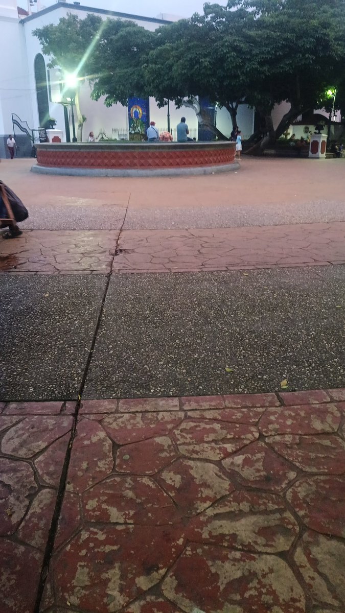 Tomando el aire saluditos para todos