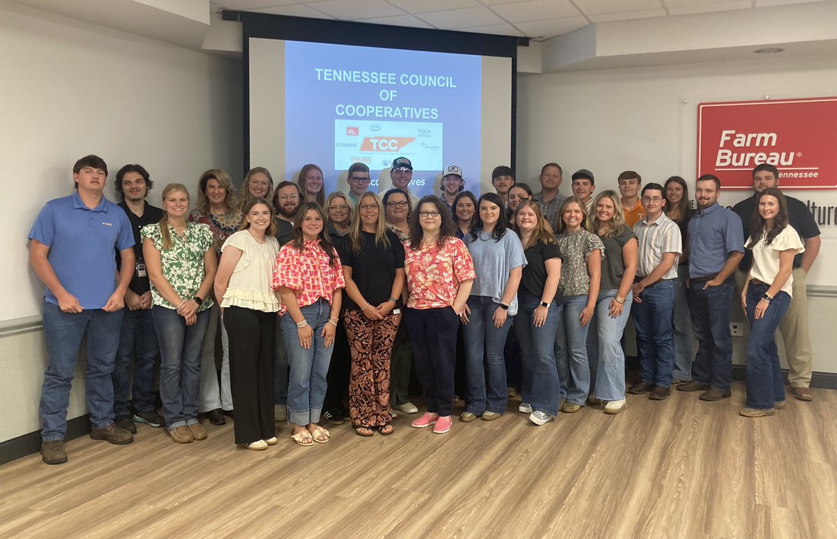 We were pleased to have so many employees and interns from the Tennessee Farmers Cooperative family take part in the TCC cooperative employee training workshop held at the TN Farm Bureau office in Columbia. August 7, 2025. <a href="/TNFarmers/">TN Farmers Co-op</a>