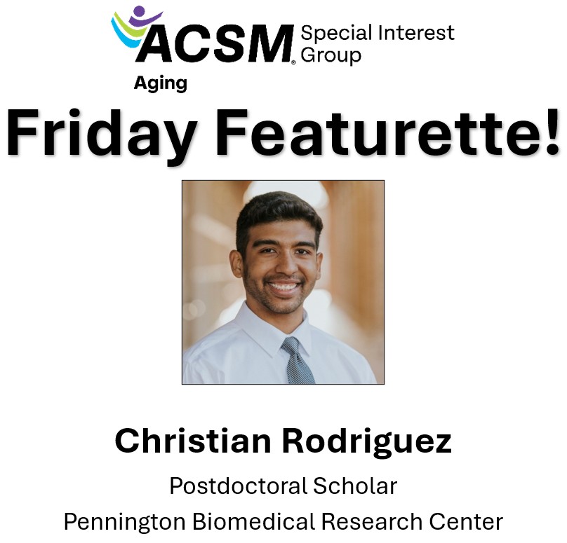 ACSM - Aging Interest Group tweet media