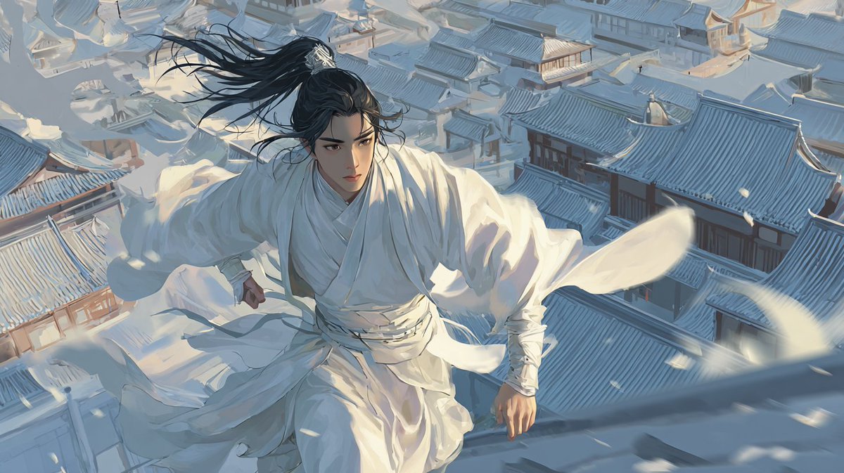 WuxiaRocks's tweet image. People have been complaining that Midjourney has crazy censorship issues. I see what they mean. I want to animate this character into a video, my prompt is 'he is running on the roof', but Midjourney refused to generate it and said it's not safe. It's not like I'm making him jump…