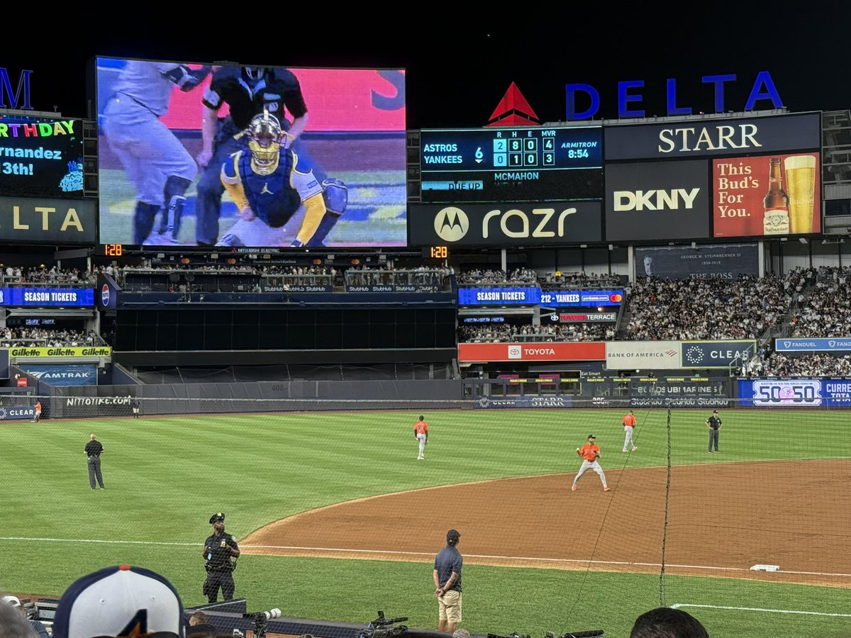 Beautiful night at the ballpark.