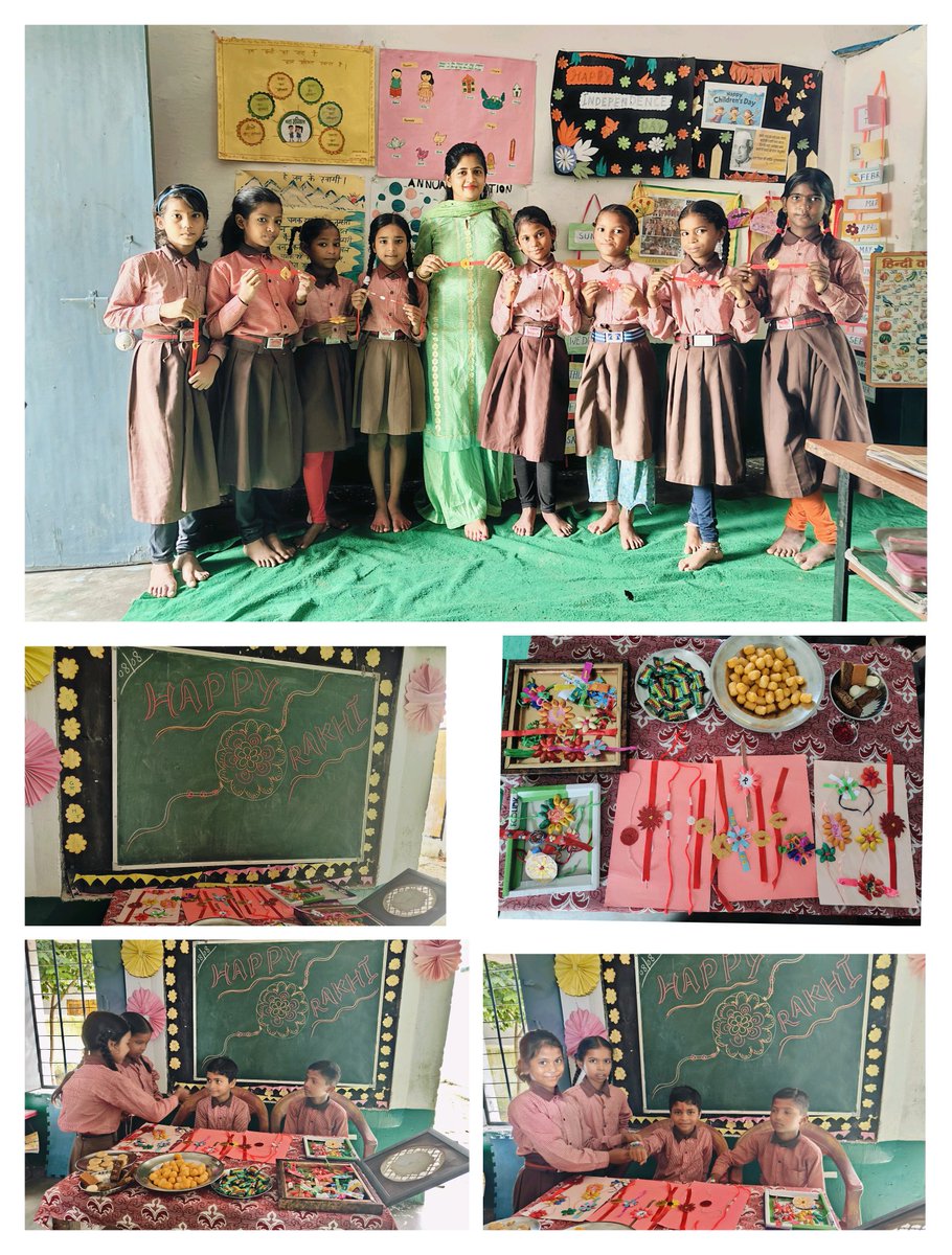 mahishimani's tweet image. रक्षाबंधन का त्यौहार नन्हे बच्चों ने विद्यालय में हर्षोल्लास से मनाया।
प्राथमिक विद्यालय तोमरन खेड़ा नवाबगंज, उन्नाव #basiceducation @shikshansamvad @basicshiksha_up