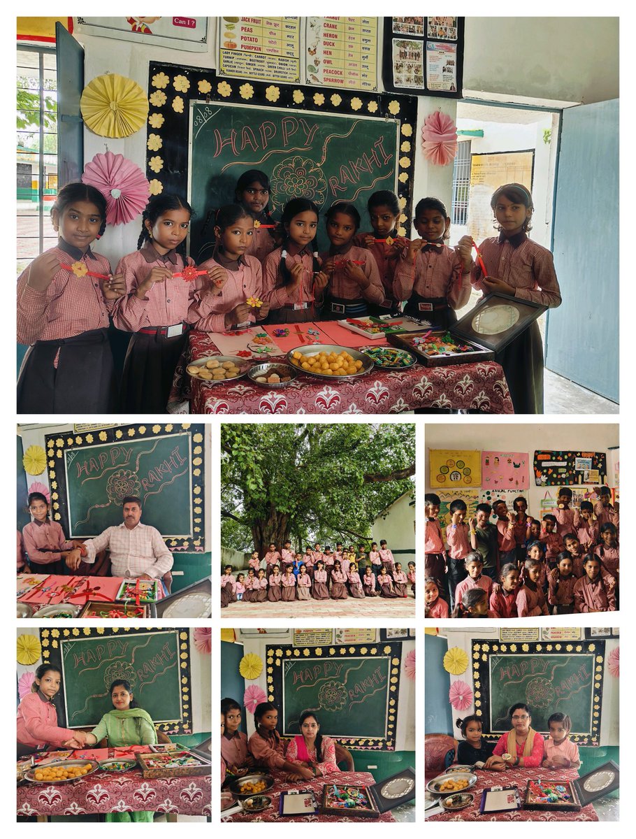mahishimani's tweet image. रक्षाबंधन का त्यौहार नन्हे बच्चों ने विद्यालय में हर्षोल्लास से मनाया।
प्राथमिक विद्यालय तोमरन खेड़ा नवाबगंज, उन्नाव #basiceducation @shikshansamvad @basicshiksha_up