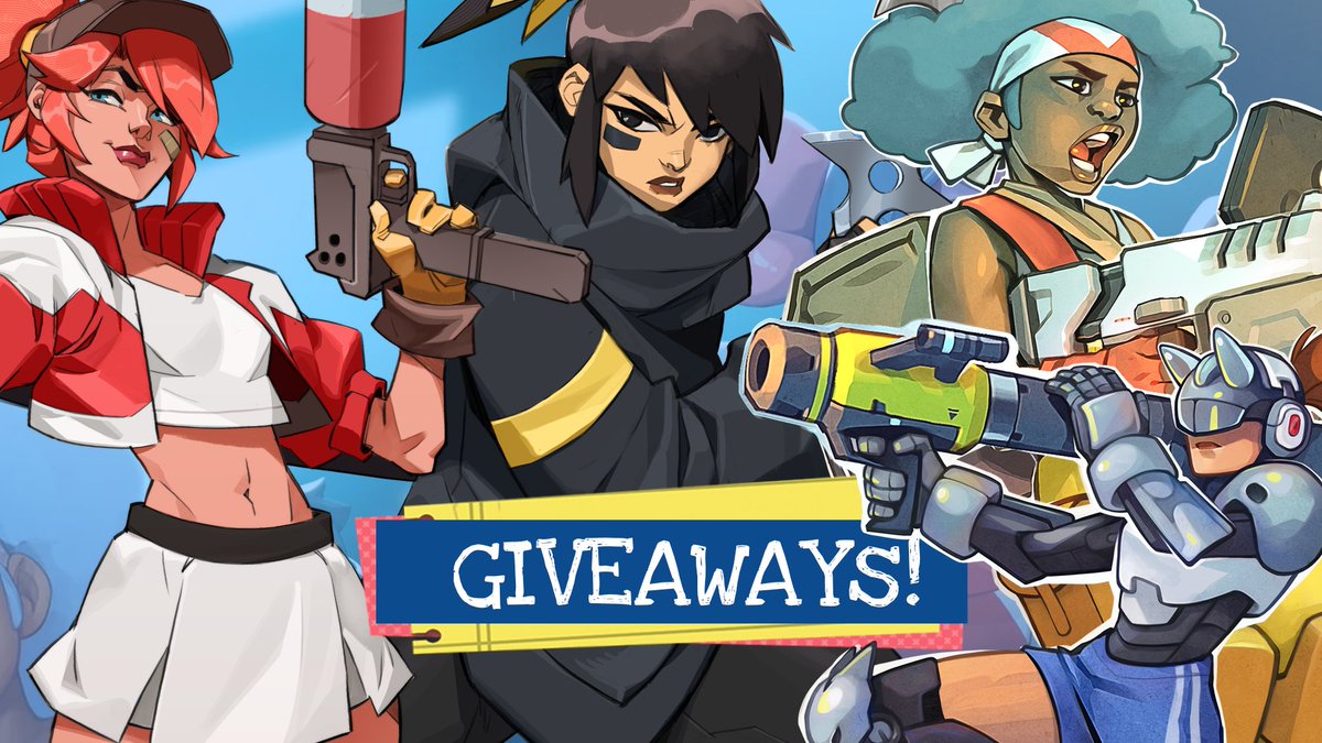 playraraboom (@playraraboom) on Twitter photo Let's celebrate the upcoming release of #RaRaBOOM with a #giveaway! 🎮
1️⃣ Follow <a href="/playraraboom/">playraraboom</a>
2️⃣ Tag your friends and partners in the comments!
🎁 5 deluxe editions & 3 soundtracks
🔔 Winners will be randomly selected and announced on August 12th at 7pm EST!
#GameGiveaway Let's celebrate the upcoming release of #RaRaBOOM with a #giveaway! 🎮
1️⃣ Follow <a href="/playraraboom/">playraraboom</a>
2️⃣ Tag your friends and partners in the comments!
🎁 5 deluxe editions & 3 soundtracks
🔔 Winners will be randomly selected and announced on August 12th at 7pm EST!
#GameGiveaway