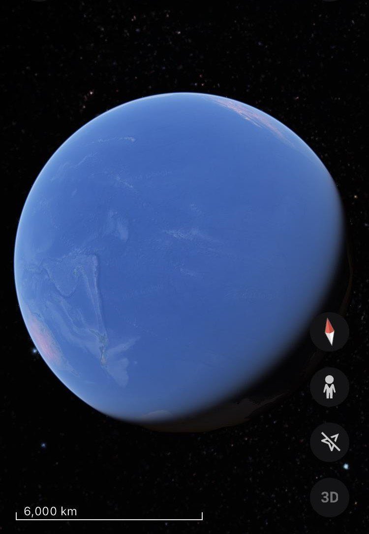 نصف الكرة الارضية، عفواً المحيط الهادئ.