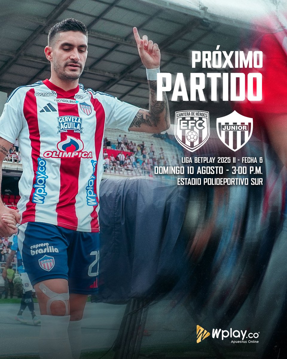 🔥🦈 ¡POR UNA NUEVA VICTORIA! 
#VamosJunior