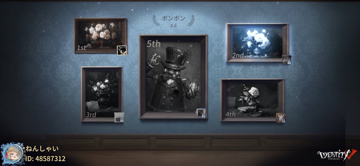 paro720's tweet photo. 私と一緒に「identityV」で遊ぼう！ https://t.co/C3b5CH32ha
