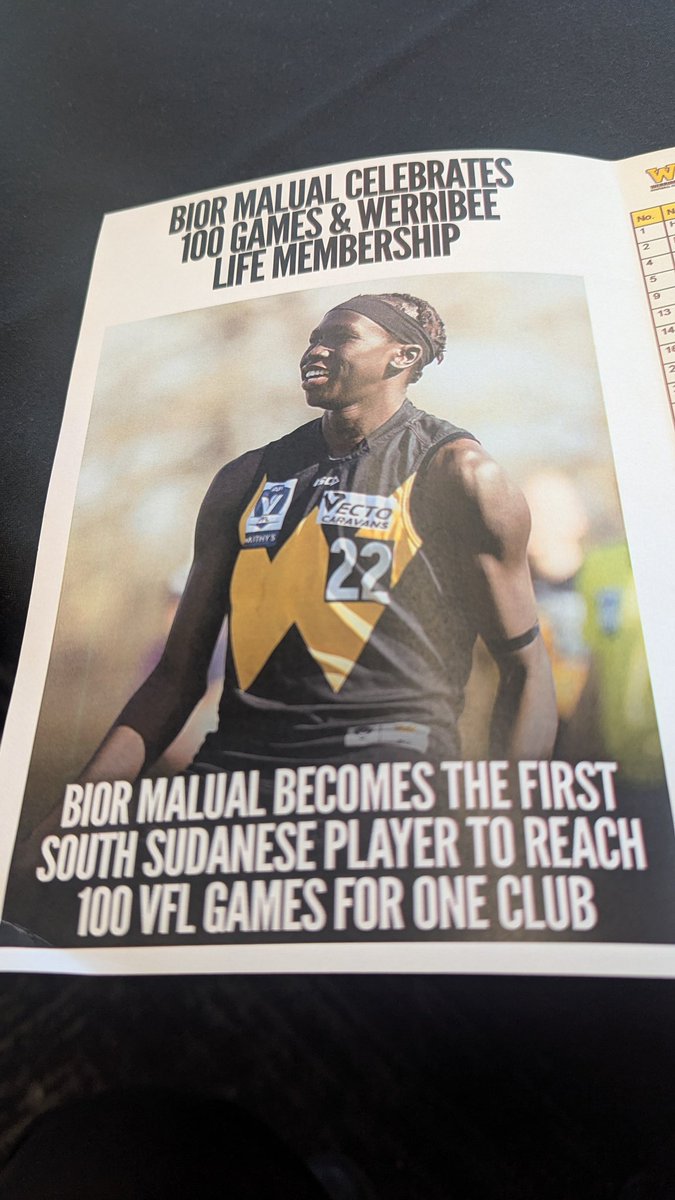 Congrats Bior <a href="/WerribeeFC/">Werribee FC</a>