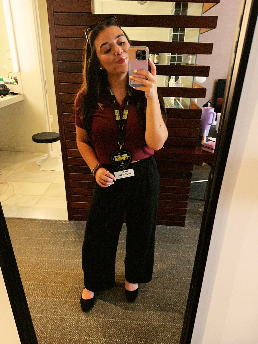 macihudson12's tweet photo. I had a great experience attending the @FBRecSymposium in Nashville this week!! 

I’m grateful for the conversations, knowledge shared, and the chance to expand my network with others in the industry. Looking forward to applying what I’ve learned and continuing to grow!🏈❤️‍🔥🍢 https://t.co/BAXTO9AgwN
