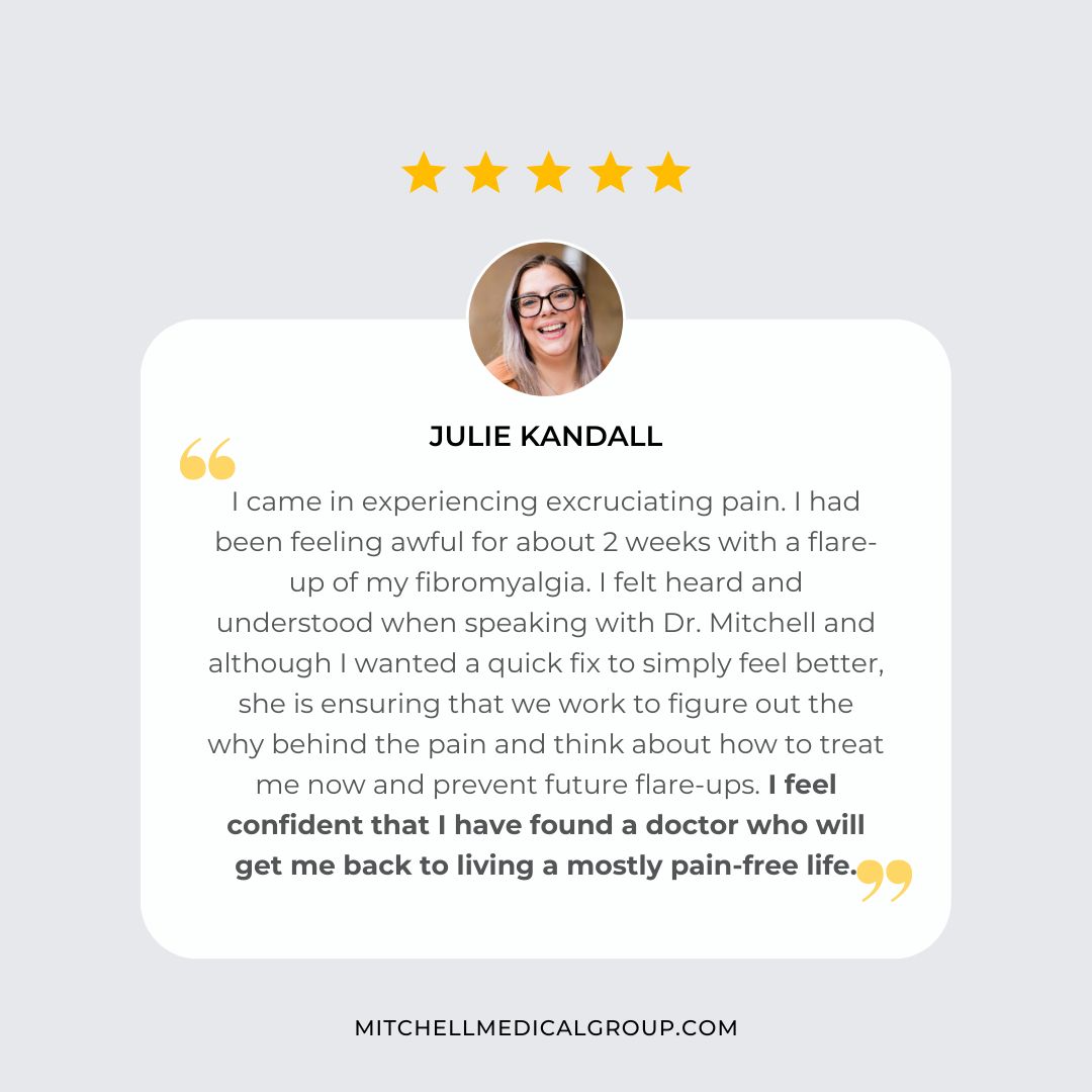 💥 At Mitchell Medical Group, we heal the underlying condition of your health issues - not providing you with quick fixes that simply mask the symptoms. Our focus is on long-term healing and health. 😍