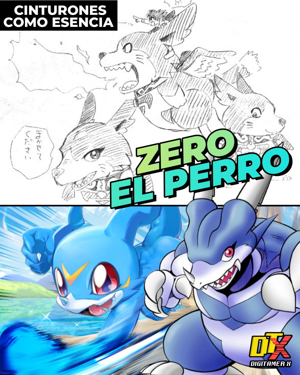 DigitamerX's tweet image. ❗#DatosDigimon Random hasta que consiga novia #48

🐕#Zeromaru el perro, cinturones como esencia y el origen de Vmon!

🌐En una entrevista a Kenji Watanabe y Tenya Yabuno para Bandai Namco, recordaron algunos datos curiosos y personalmente graciosos 
#Digimon #VTamer