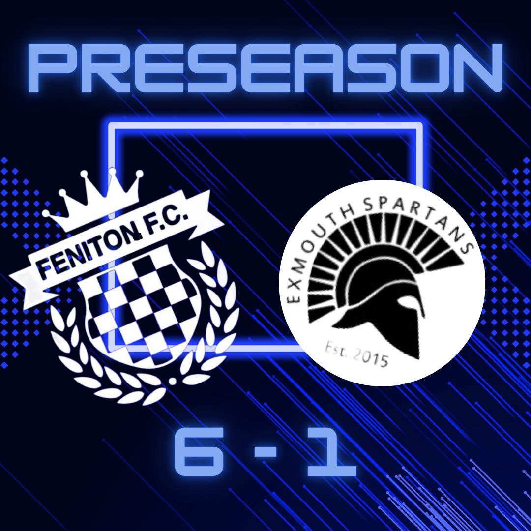 Feniton Football Club (@fenitonfc_) on Twitter photo โฑ๏ธ FT: Feniton FC 6๏ธโฃ - 1๏ธโฃ <a href="/ExmouthSpartans/">Exmouth Spartans F.C</a>
A really positive outing for our 1s this evening with a commanding result! ๐๐ป
A strong 1st half set the tone & the lads saw out the game with some outstanding performances all round.
Best of luck for the season ESFC! ๐ค
#UTF๐ โฑ๏ธ FT: Feniton FC 6๏ธโฃ - 1๏ธโฃ <a href="/ExmouthSpartans/">Exmouth Spartans F.C</a>
A really positive outing for our 1s this evening with a commanding result! ๐๐ป
A strong 1st half set the tone & the lads saw out the game with some outstanding performances all round.
Best of luck for the season ESFC! ๐ค
#UTF๐