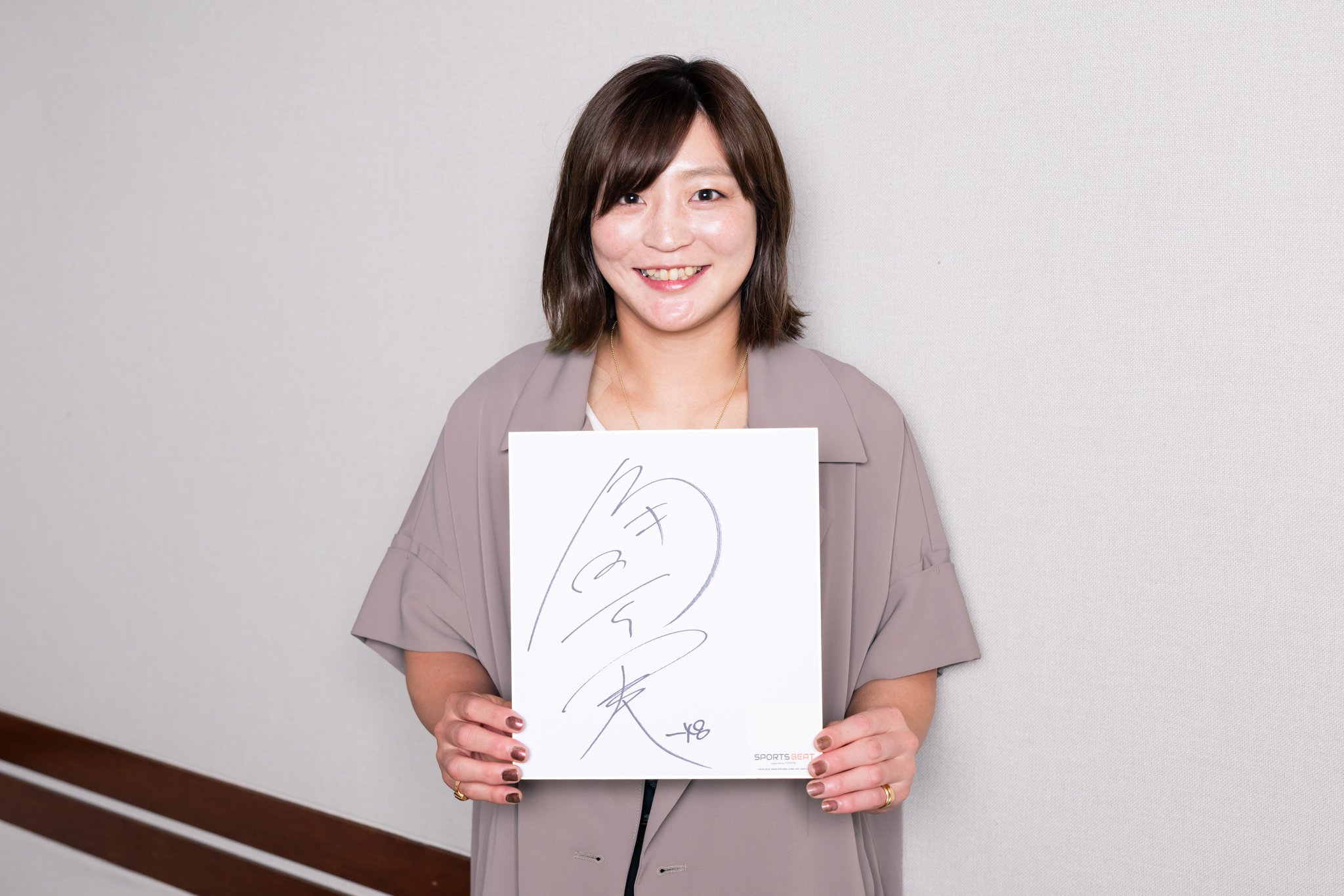 柔道 金メダル！ 角田夏実 直筆サイン色紙 パリオリンピック パリ五輪 柔道 女子 角田夏実 直筆サイン入り色紙 パリオリンピック 阿部