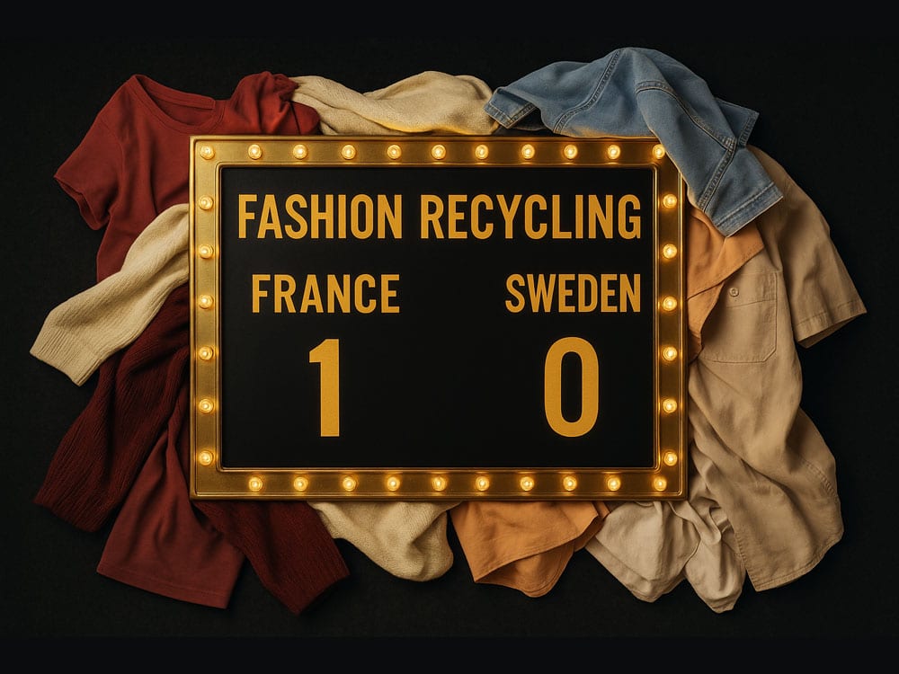 Fashion Recycling: France 1 - Sweden 0 mailchi.mp/nordsip/weeken…
