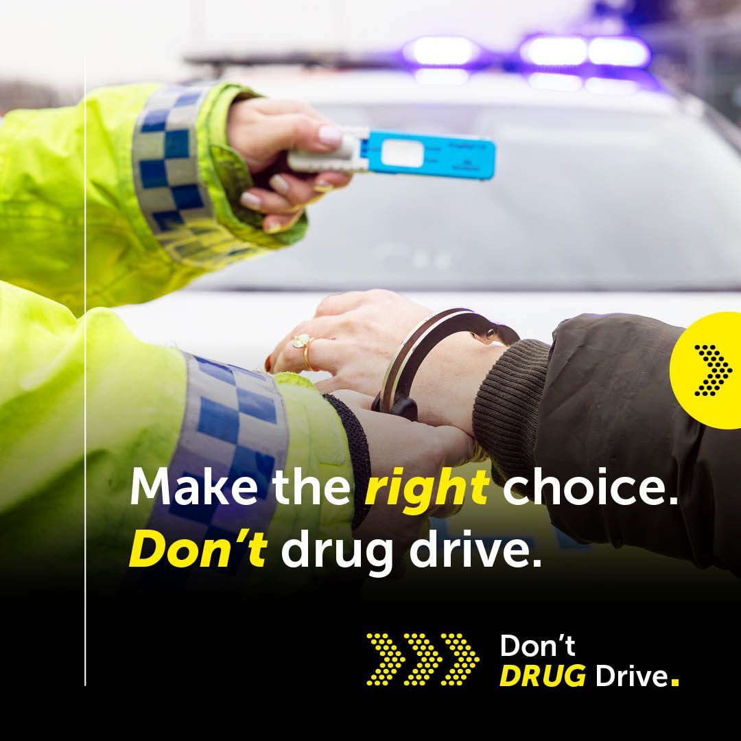 Did you know that Kent Police can test for drugs at the roadside. Read about the penalties below finger pointing down emoji

kent.police.uk/advice/advice-…

#Fatal4