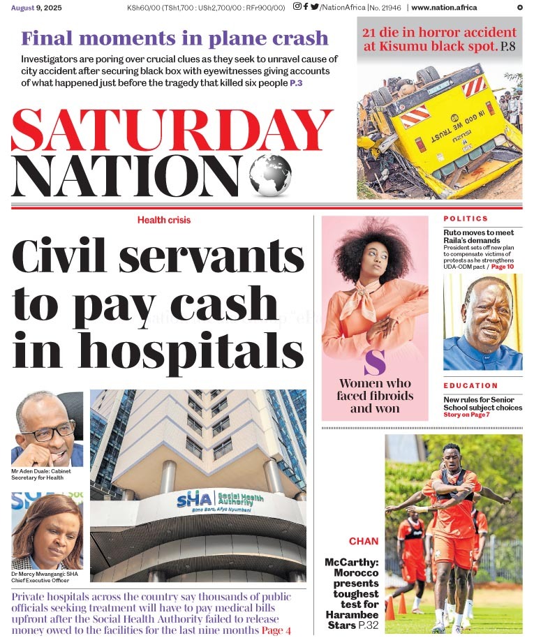 evansokaalo's tweet image. IT'S SATURDAY 09/08/25, FOLLOW @evansokaalo FOR DAILY NEWSPAPER 🗞️ HEADLINES IN KE.
Gema MKU Angola bni Mwihoko Chanuka Kisii Kudos Guinea Environment Uhuru Gachagua Nairobi Ruto Raila ODM UDA
Useless Njeri Kasongo #DevolutionAt13
#MasculinitySaturday Sabbath Delivering Army