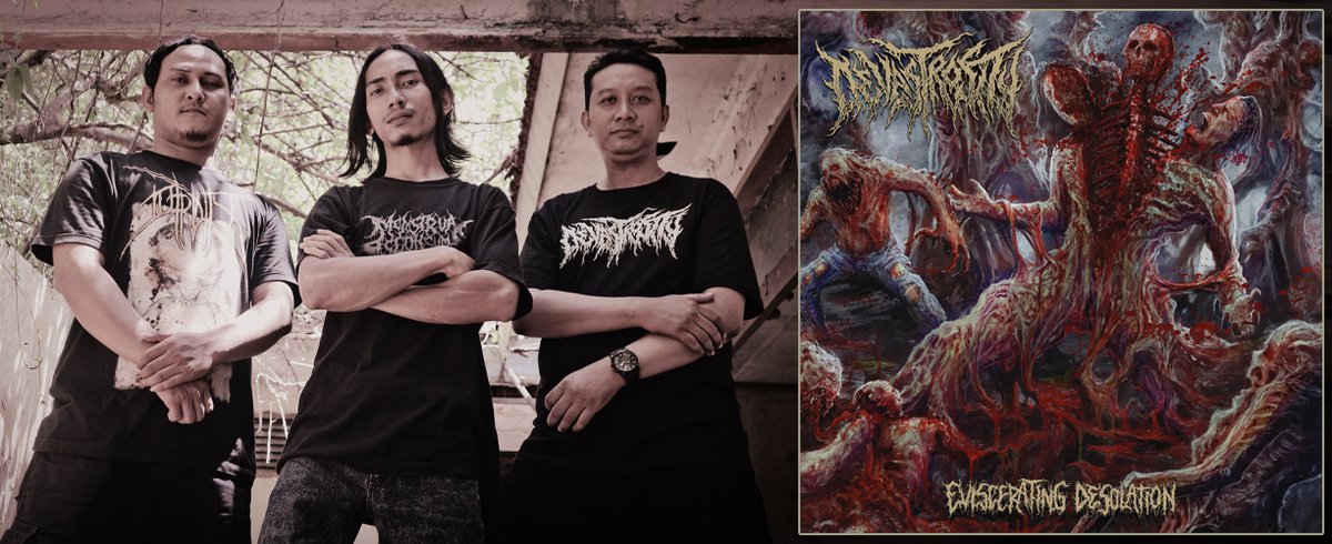 DEVASTROSITY ‘Eviscerating Desolation’ coming October 24th via Comatose Music!
Check out new single ‘Morbid Desire’
youtu.be/fSOCZn6fJZM