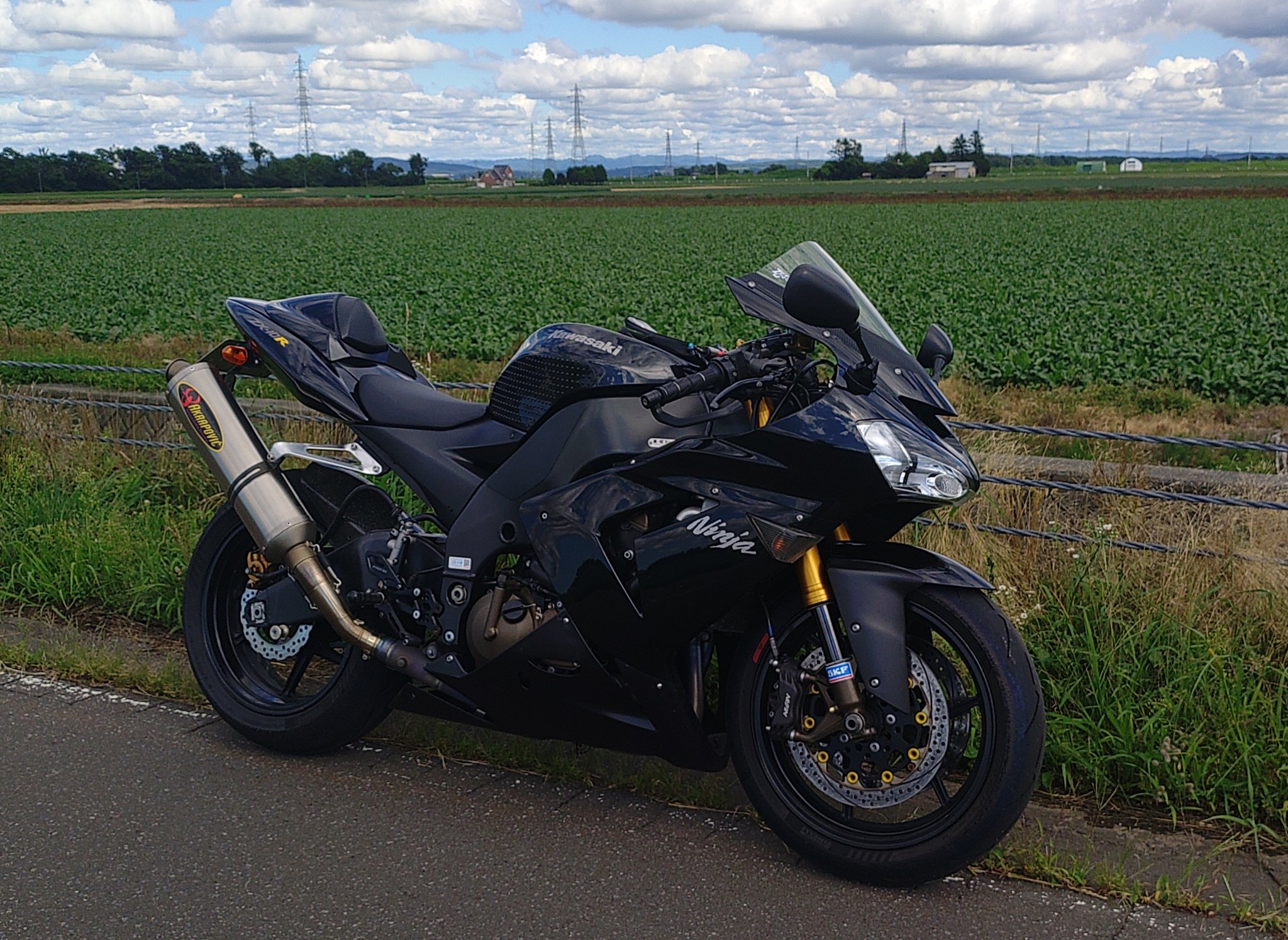 自画像 kawasaki ZX10R 2017 KOOL performance kawasaki france . in